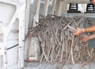 Quarto- Pozzuoli: servizio di alto impatto. Carabinieri sequestrano 3 tonnellate di rame