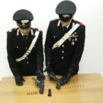 Armi sotterrate in un fondo lungo la statale sannitica, il rinvenimento dei carabinieri