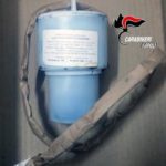 Droga in casa e bomba in un garage: arrestato 50 enne