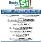 Verso il referendum: a Mugnano si riunisce il comitato per il sì. L’appuntamento è per mercoledì nell’aula consiliare