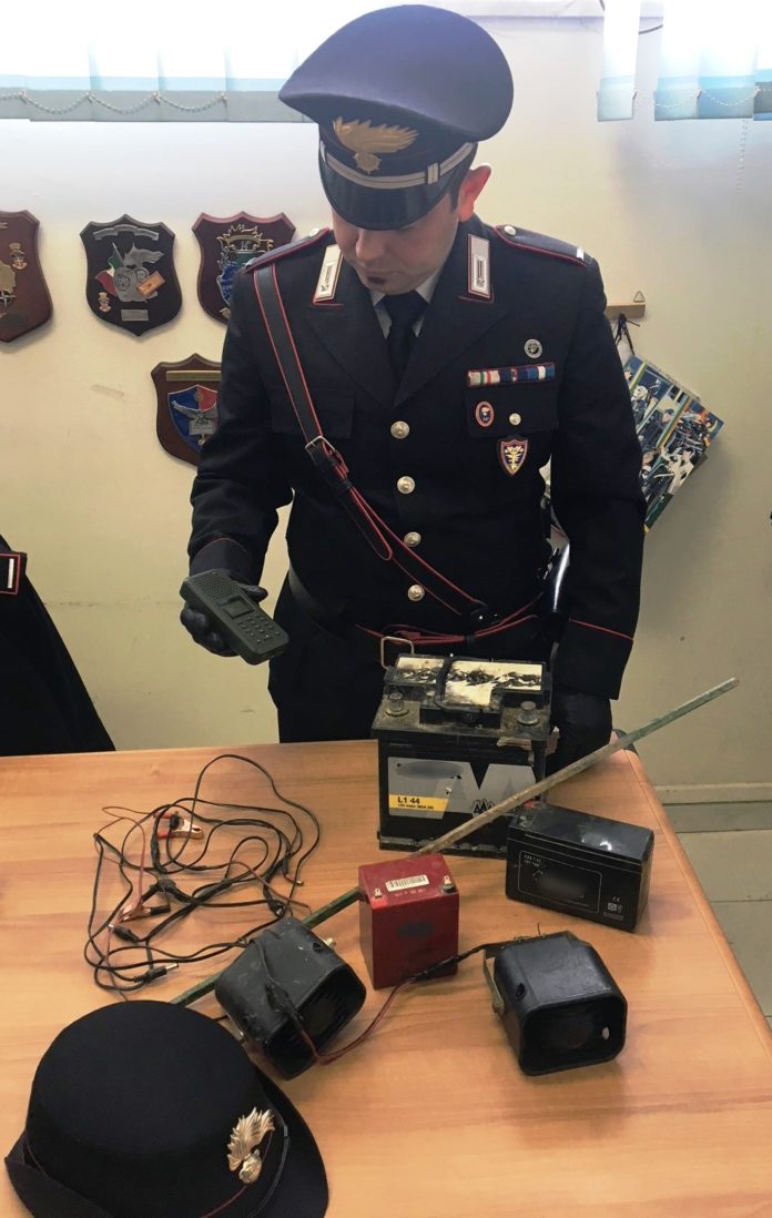26.03.2018 - bracconaggio richiamo