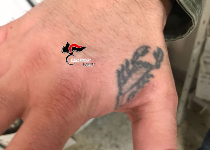 rapinatore tatuato