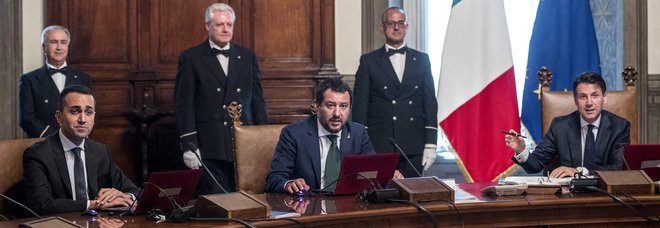 Palazzo Chigi - Insediamento del Presidente del Consiglio Giuseppe Conte
