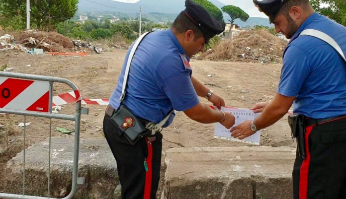 sequestro terreno amianto ercolano