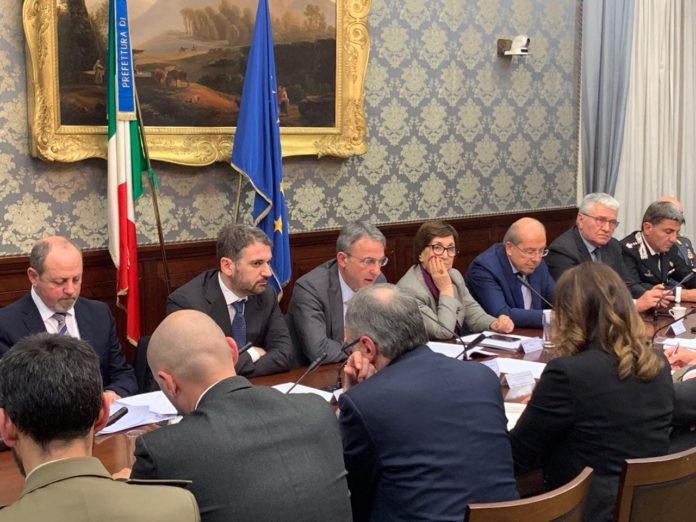 Salvatore Micillo con Ministro Costa in Prefettura