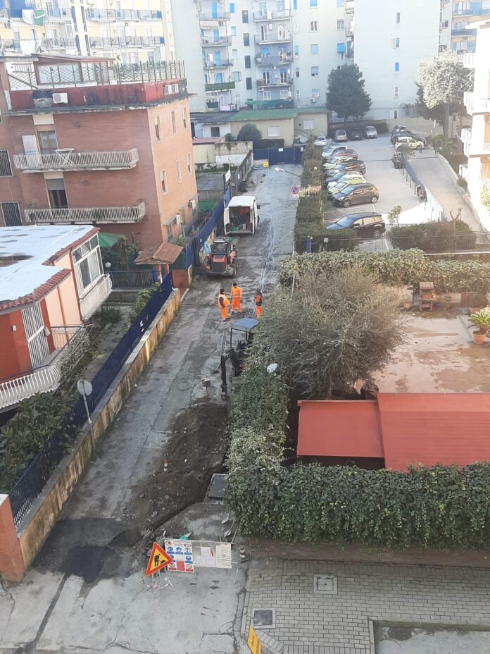 lavori fibra via piave marano
