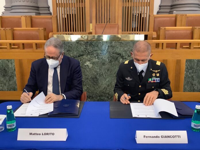 firma accordo Lorito - Giancotti