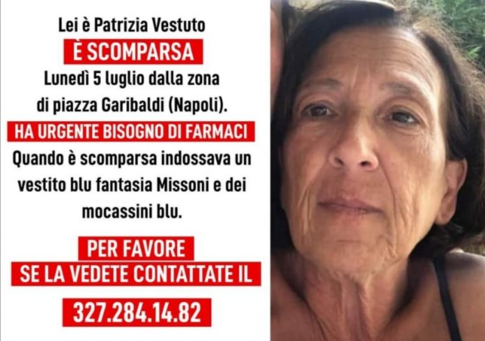patrizia vestuto scomparsa