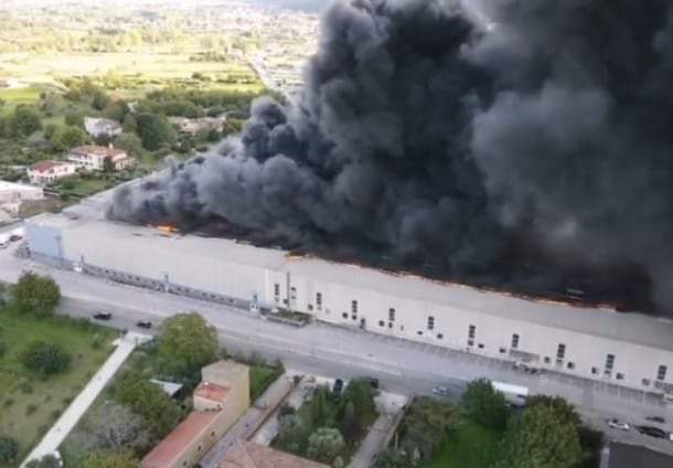airola incendio
