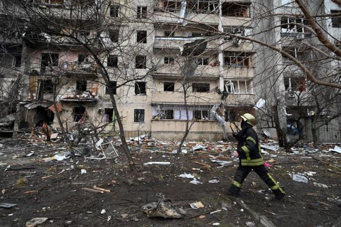 kiev_missili_palazzo_ucraina_afp