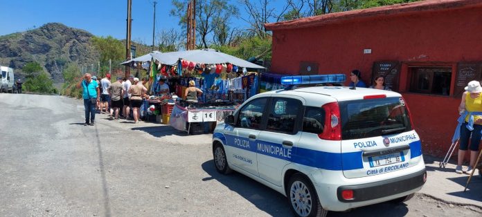 ercolano controllo vesuvio