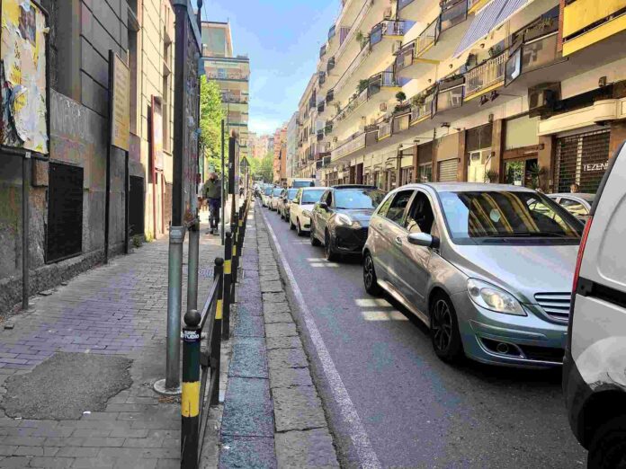 Traffico al Vomero