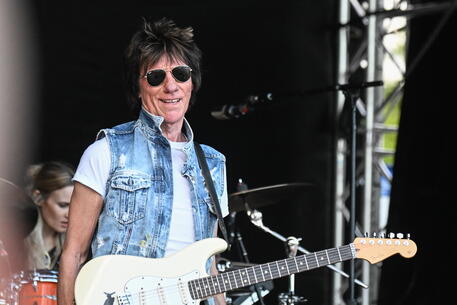 Johnny Depp and Jeff Beck in Helsinki Blues Festival