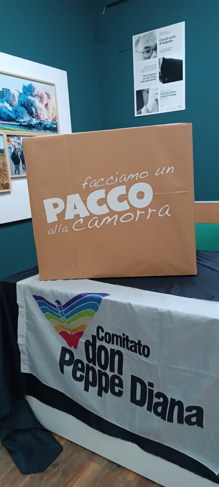 pacco alla camorra a casa don diana