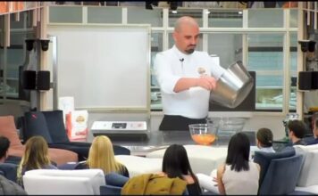“Zio Rocco” torna nella casa del Grande Fratello con la ricetta delle castagnole di pasta bignè ripiene di ricotta dolce