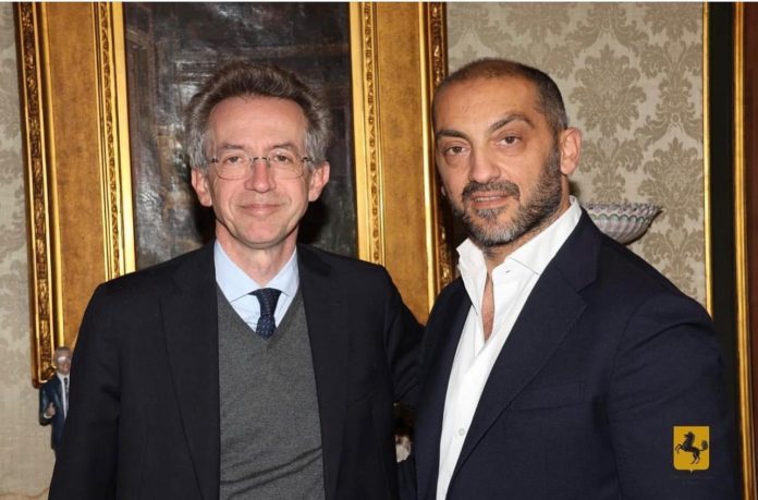 Il Sindaco Gaetano Manfredi e il Consigliere Vincenzo Cirillo