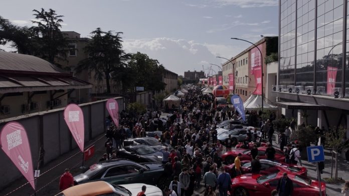 Foto panoramica Vesuvio Motor Show 2023