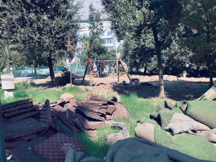 Napoli, parco Mascagna, degrado e abbandono, 12_10_2024