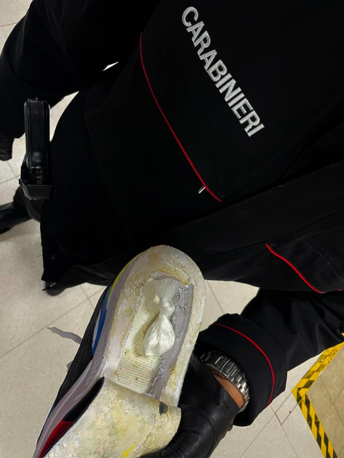 caivano droga scarpe