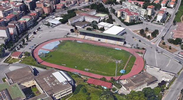 Paolo Barbuto - stadio Marano (foto da Google Earth)