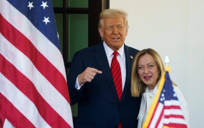 meloni_trump_casa_bianca_ansa