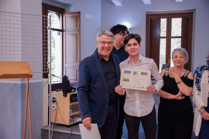 foto Marco al premio Giampietri Venafro