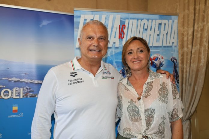 Pallanuoto Italia Ungheria a Napoli