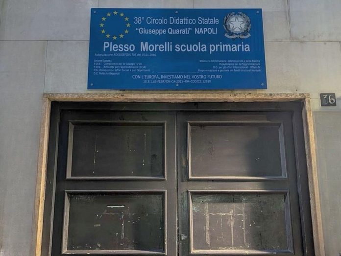 Vomero, via Merliani, plesso scolastico Morelli