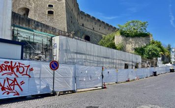 Napoli, San Martino:ancora ritardi nei lavori di ripristino del muro. Col nuovo cronoprogramma dovevano terminare il 20 maggio scorso