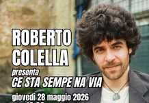 Roberto Colella presenta il nuovo album a Casa Mehari, bene confiscato alla camorra di Quarto