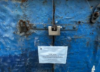 Marano-Chiaiano-Caivano: polizia metropolitana in azione, chiuso autolavaggio e officina