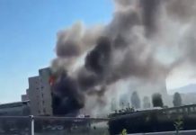 VASTO INCENDIO ALL’OSPEDALE DEL MARE: GLI ULTIMI AGGIORNAMENTI