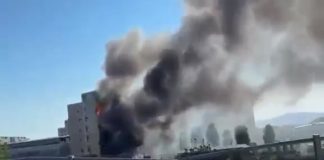 VASTO INCENDIO ALL’OSPEDALE DEL MARE: GLI ULTIMI AGGIORNAMENTI