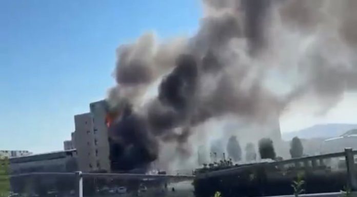 VASTO INCENDIO ALL’OSPEDALE DEL MARE: GLI ULTIMI AGGIORNAMENTI
