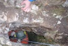 SALVATO IL GIOVANE SPELEOLOGO RIMASTO INTRAPPOLATO A 120 METRI DI PROFONDITA’