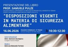 Sicurezza alimentare, a Napoli la presentazione del volume del colonnello Samuele Pulze