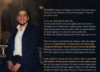 “Ho lottato fino all’ultimo respiro”: la lettera di Daniele pubblicata dopo la sua morte