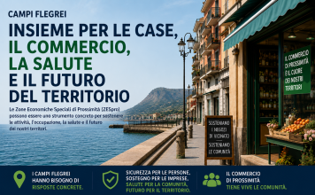 Campi Flegrei, insieme per le case, il commercio, la salute e il futuro del territorio Numerose adesioni alla proposta sulle Zone Economiche Speciali di Prossimità.