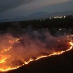 LICOLA, NELLA NOTTE FIAMME NELLA EX BASE NATO