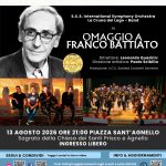 A SANT’AGNELLO L’OMAGGIO A FRANCO BATTIATO