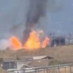 Maxi esplosione in una fabbrica di munizioni