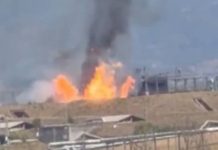 Maxi esplosione in una fabbrica di munizioni