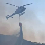 Incendio nel Cilento, a fuoco oltre 20 ettari di macchia mediterranea
