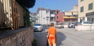 Marano, evento storico in via Corree di Sopra. Uno spazzino dopo quasi 10 anni