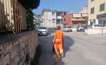 Marano, evento storico in via Corree di Sopra. Uno spazzino dopo quasi 10 anni