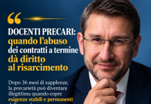 Docenti precari, quando l’abuso dei contratti a termine dà diritto al risarcimento