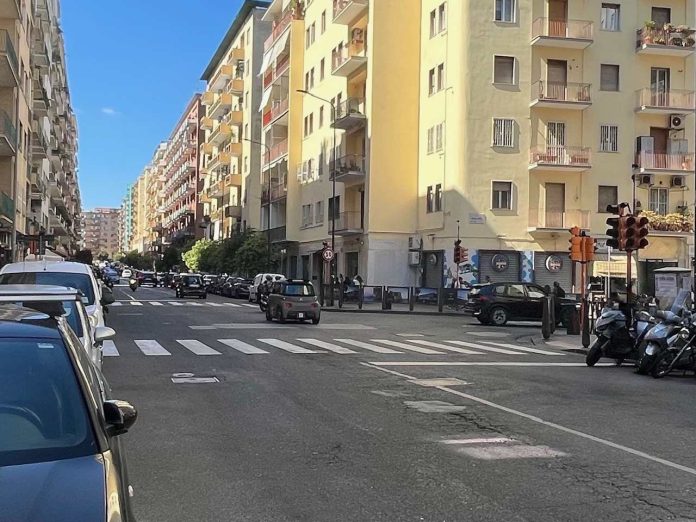 Vomero, incrocio Cilea Gemito, semafori spenti