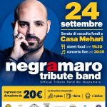 Quarto: musica, solidarietà e buon cibo. Il 24 settembre a Casa Mehari arriva la serata di raccolta fondi con la tribute band dei Negramaro