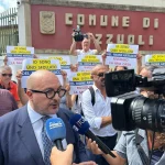 Campi flegrei, flashmob a sorpresa. Sangiuliano: “Vergogna Fico che non chiede stato di emergenza”