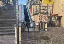 Vomero: scala mobile di via Cimarosa ferma da giorni Disagi e silenzi inaccettabili: ANM dia informazioni al riguardo!